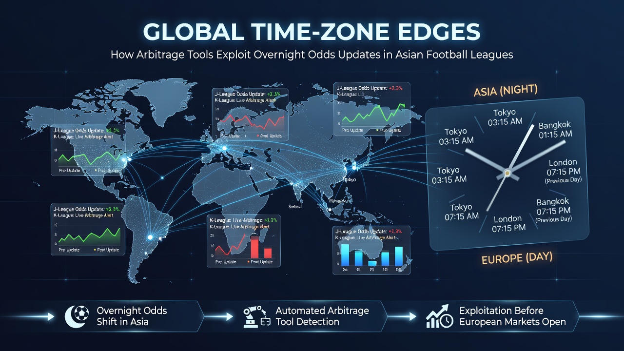 Asian Soccer Markets at Midnight: Time Zone Gaps That Create Fresh Arbitrage Windows