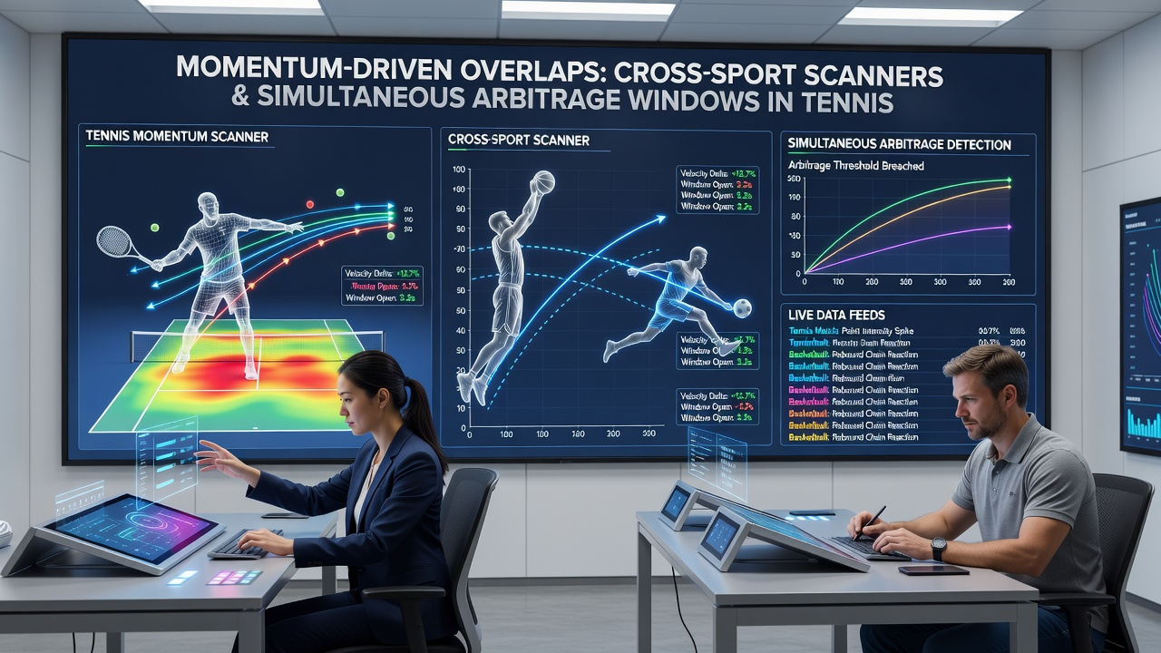 Live scanner dashboard showing synchronized arbitrage alerts across tennis set breaks and basketball quarter totals